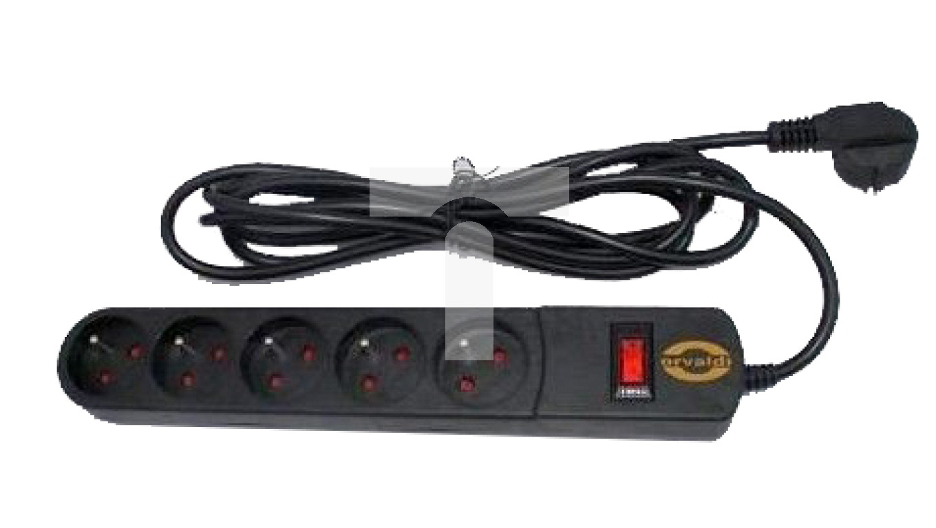 Listwa zasilająca przeciwprzepięciowa Orvaldi ORV5 5m AP55m ORVALDI