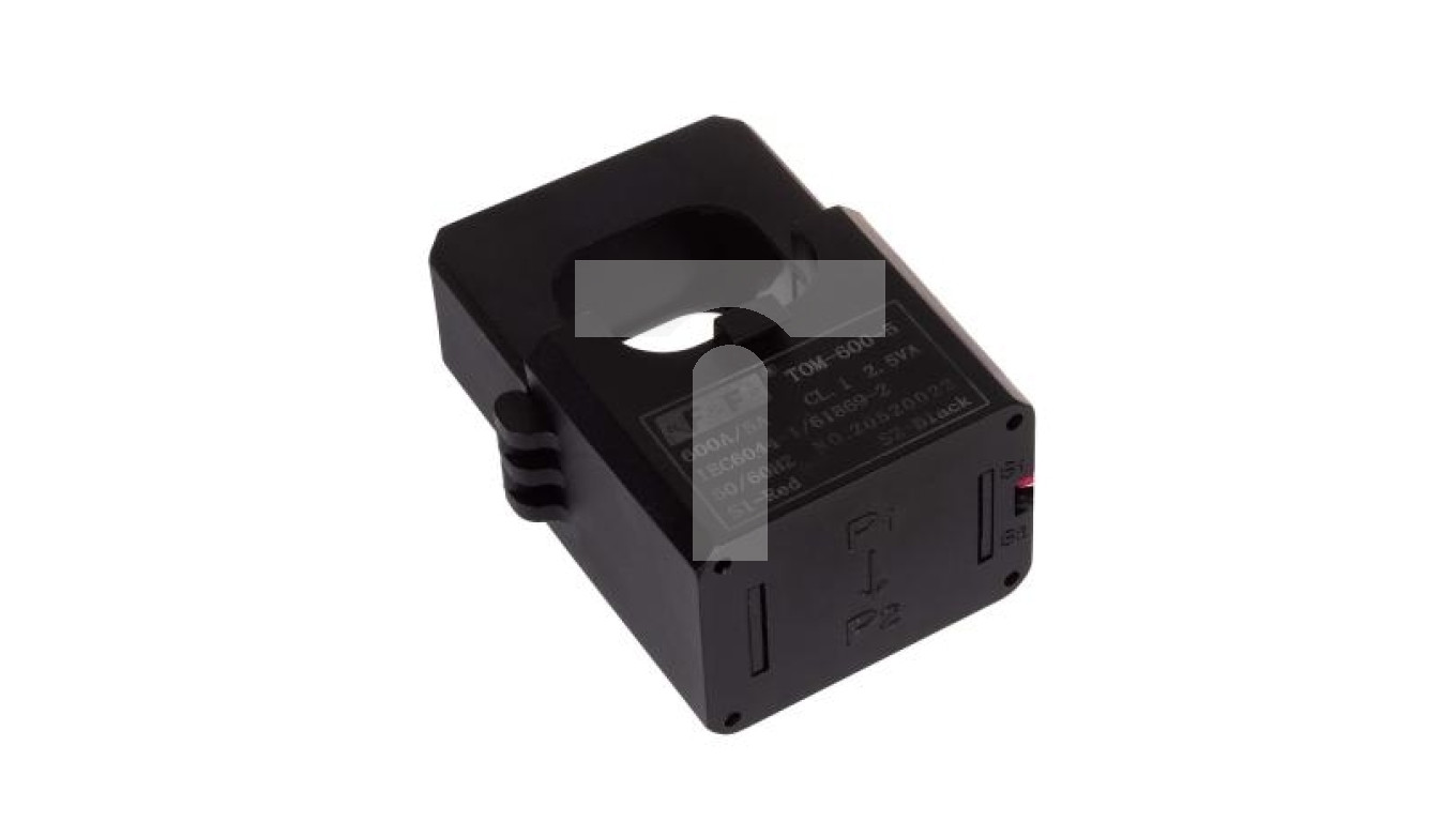 Miniaturowy przekładnik prądowy z odpinanym rdzeniem 600/5A 2,5VA TOM ...