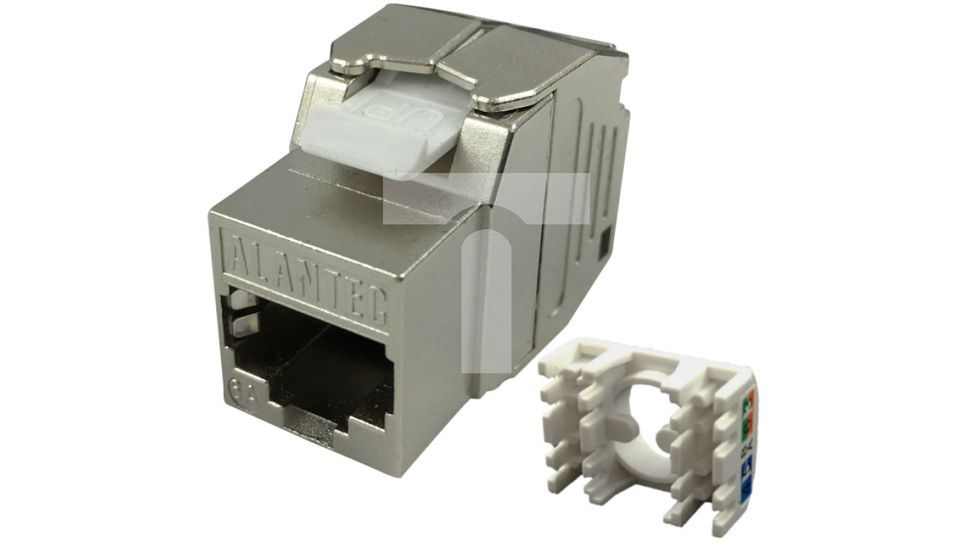 Moduł keystone RJ45 STP kat.6A ekranowany beznarzędziowy Alantec Plus