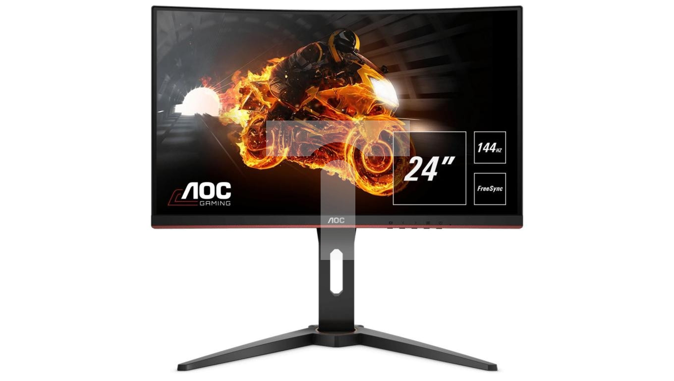Monitor AOC C24G1 (24 VA FullHD 1920x1080 DisplayPort, HDMI, VGA kolor ...