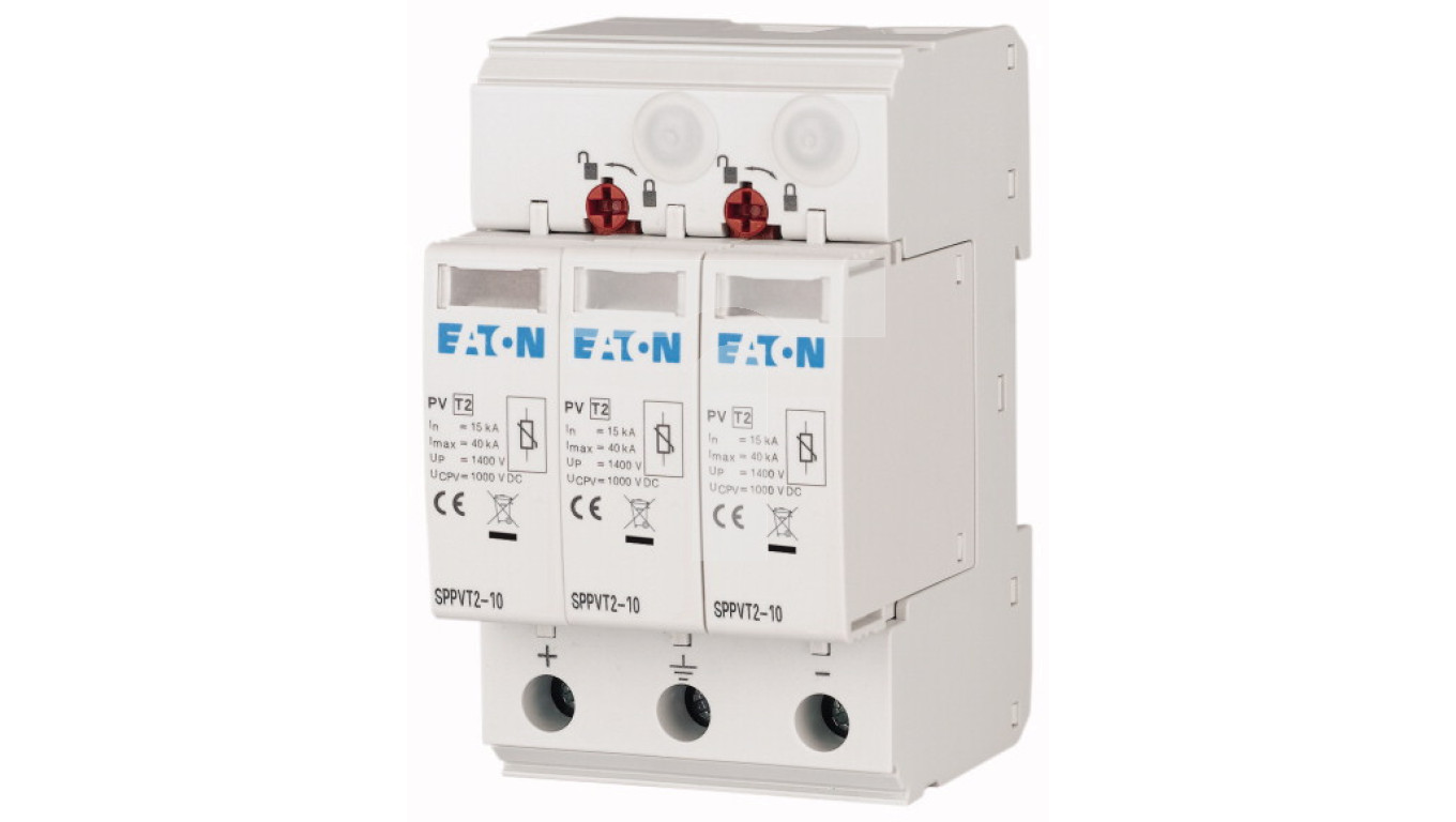 Ogranicznik przepięć C Typ 2 1000VDC SPPVT2-10-2+PE 176090
