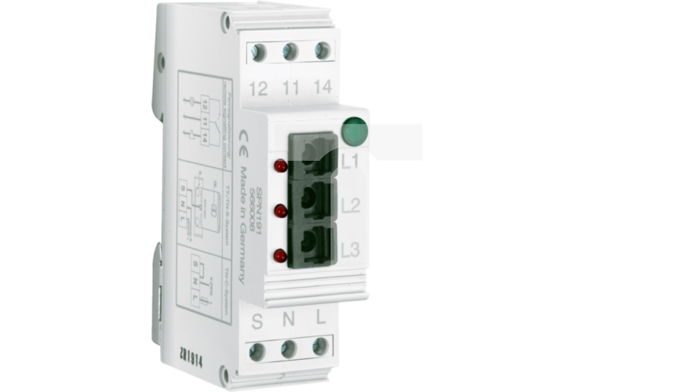 Ogranicznik przepięć z bezpiecznikiem B Typ 1 1P 75kA 255V AC 3,5kV