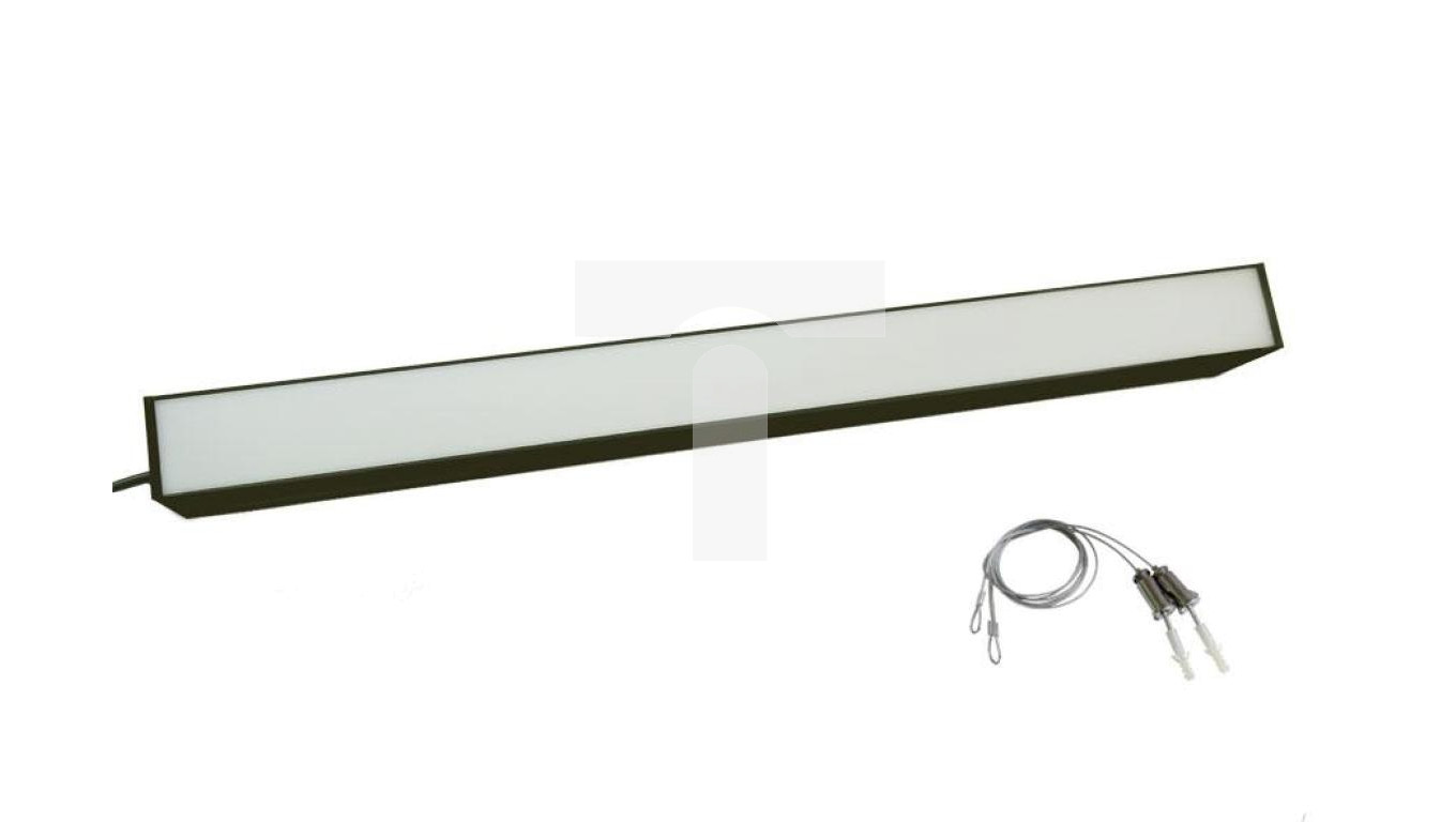 Oprawa liniowa LED BOX-LINE 20W 180-265V 50/60Hz 1800lm 4000K czarny ...