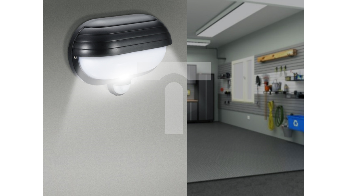 Oprawa ścienna z czujnikiem pir 60W 180stopni Maclean Energy MCE33B