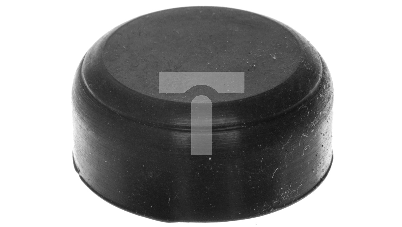 Osłona gumowa do przycisków krytych i podświetlanych czarna LPXAU132