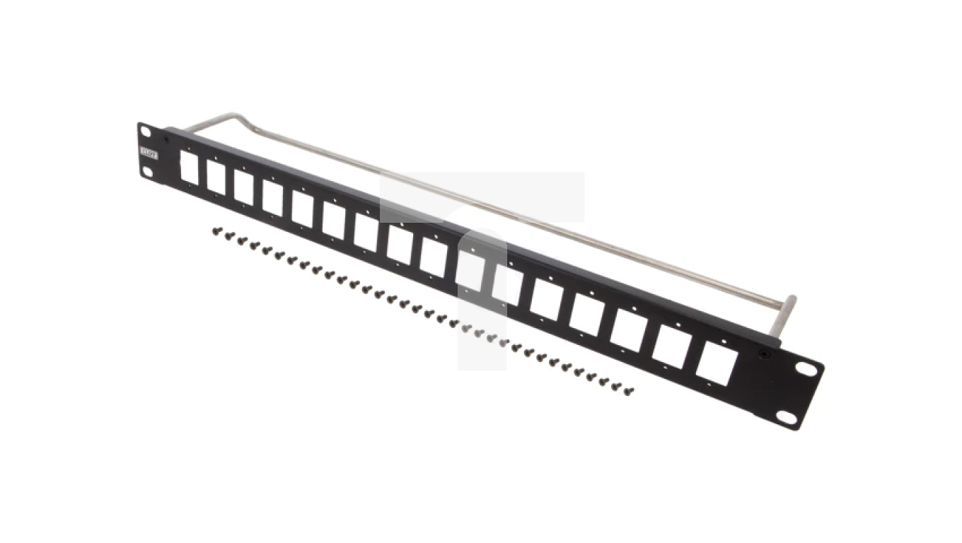 Patch panel adapter montażowy SLIM RACK przykręcany 29mm CP30160