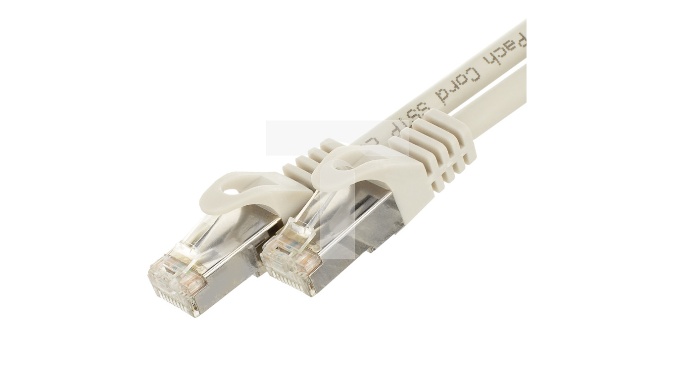 Patchcord S/FTP kat.7 PiMF kabel sieciowy LAN 2x RJ45 PoE szary 10m NEKU