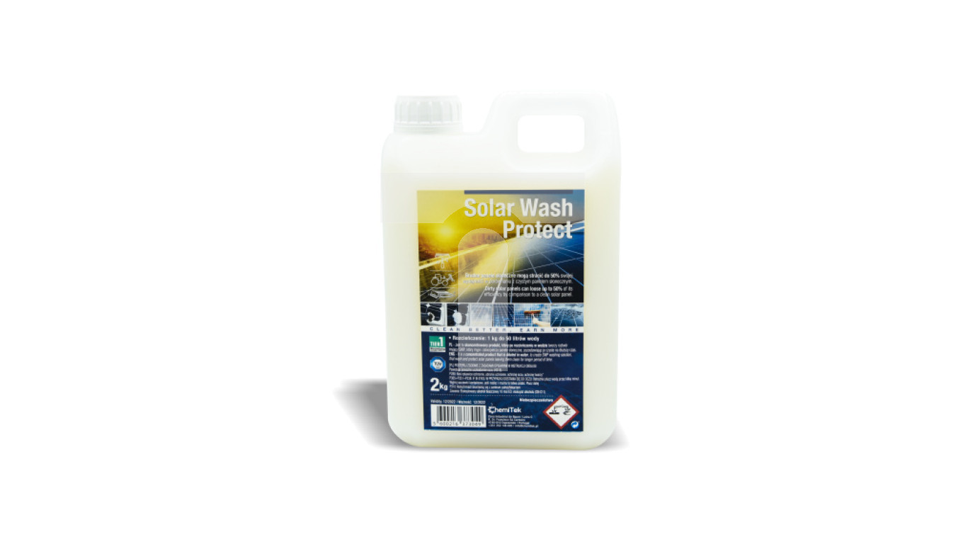 Płyn do czyszczenia paneli fotowoltaicznych Chemitek Solar Wash Protect 2kg TIER 1