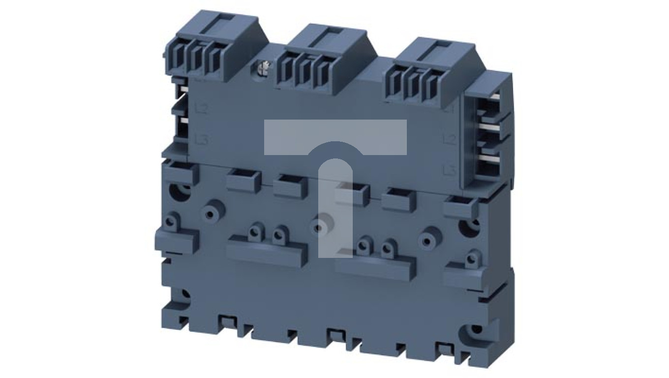 Podstawa SIRIUS 3RV29 dla 3 wyłączników 3RV2 S00S0 zawiera wtyk