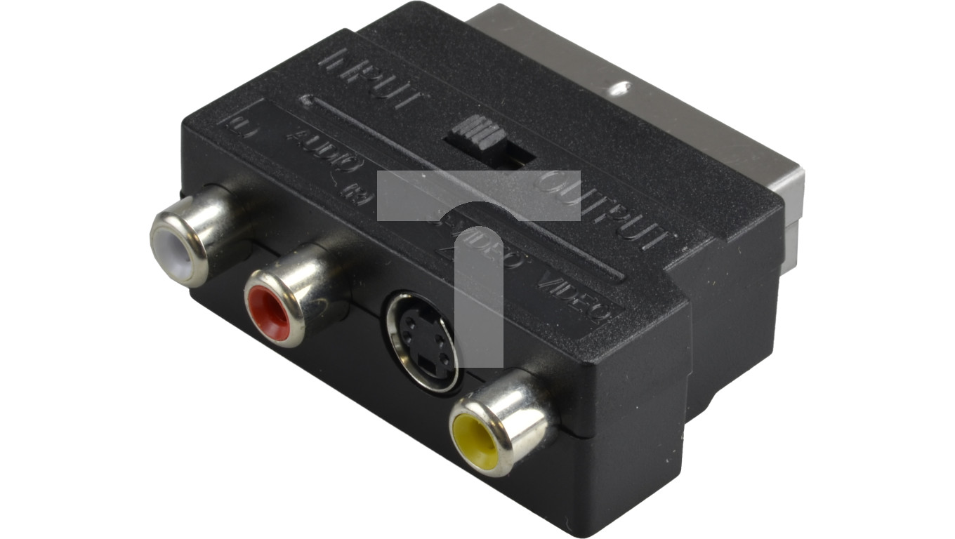 Adattatore Da Scart Maschio A RGB Femmina - Adattatori Audio E Video