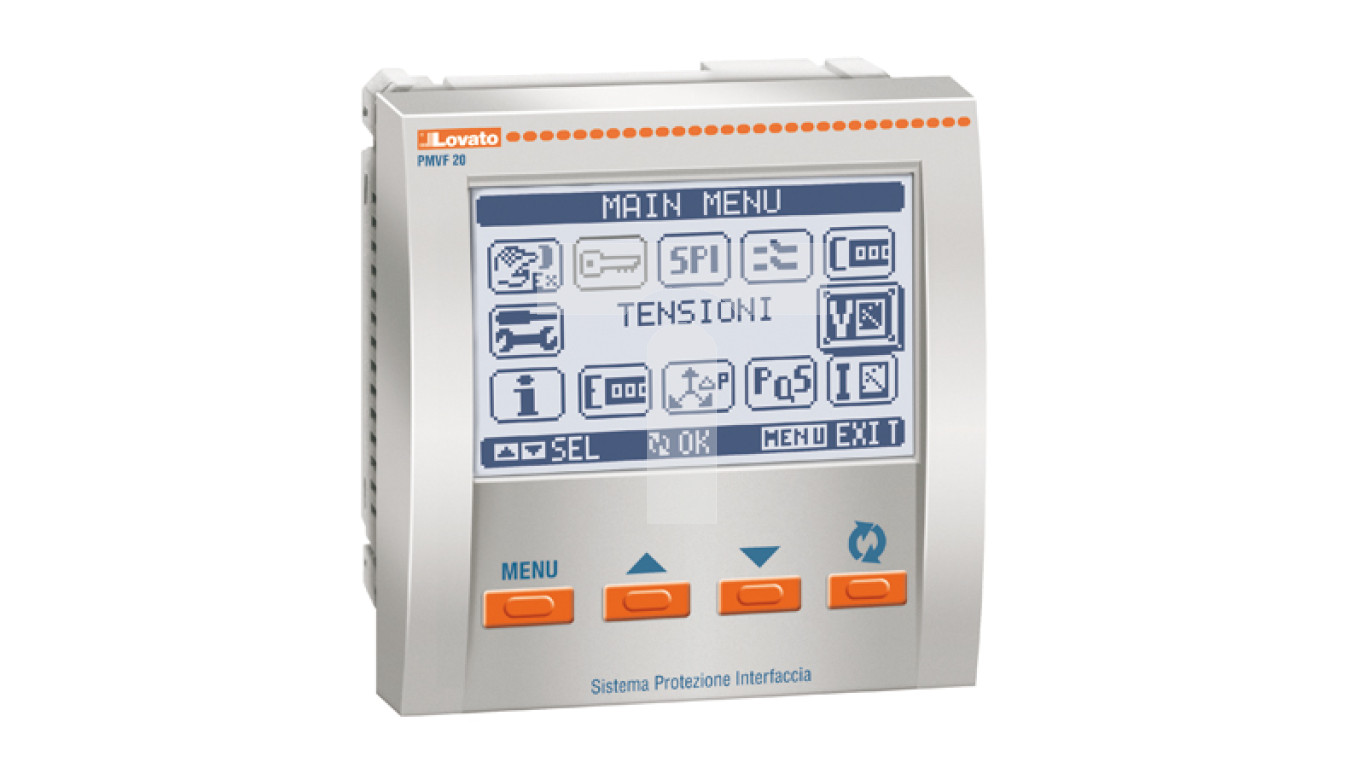 Przekaźnik PV nadzoru napięcia i częstotliowści 100V-400V AC /110-250V DC 50/60Hz norma CE I0-21 PMVF20