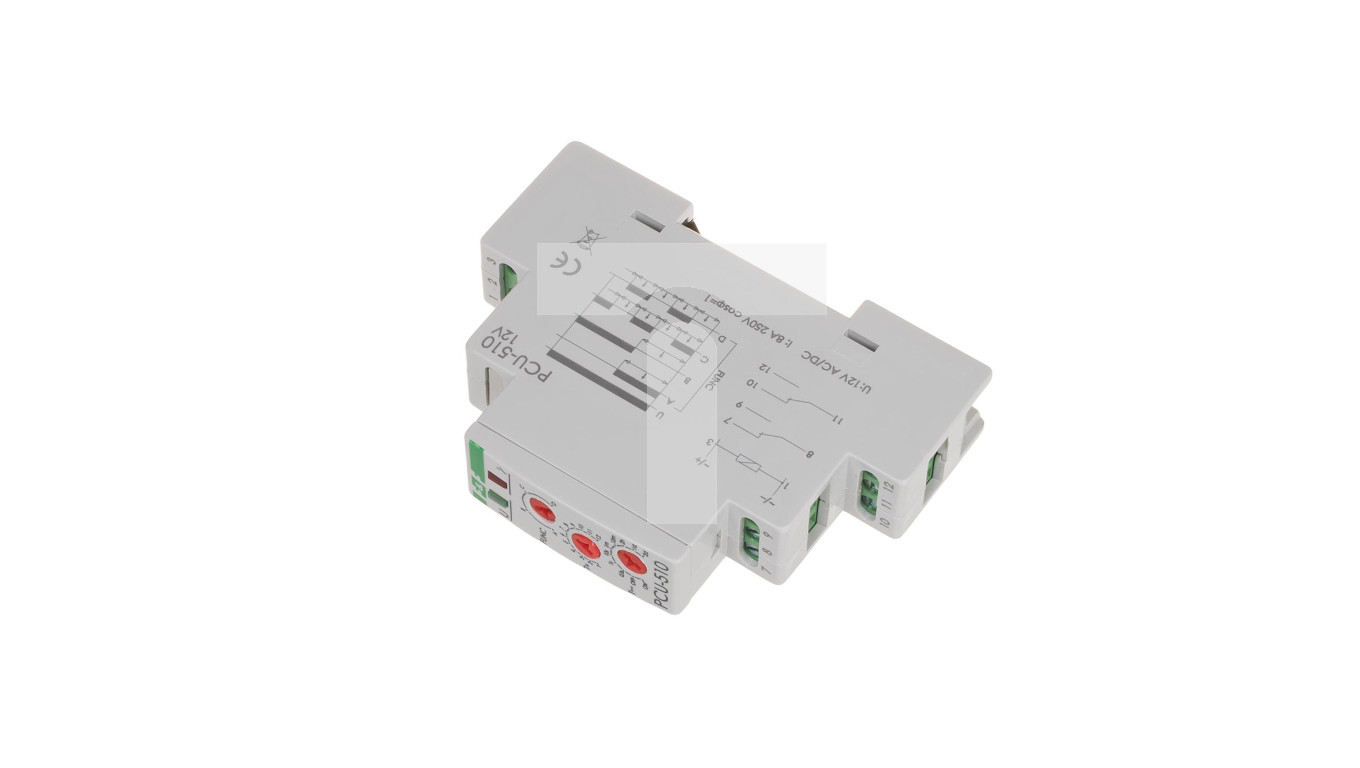 Przekaźnik czasowy PCU-510 styk 2xZ/R 12V AC/DC PCU-510-12V – F&F | TIM SA
