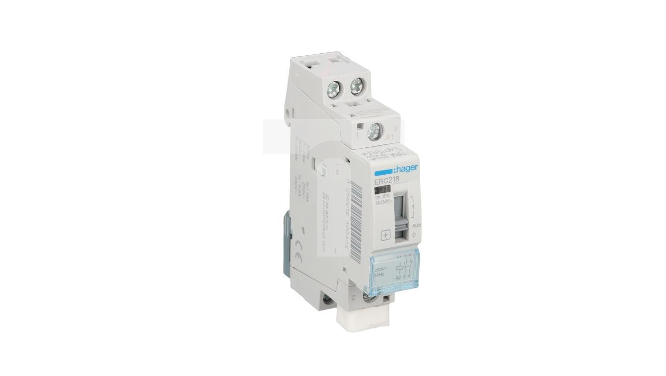 Hager Installationsrelais 16A 1S+1Ö 230V ERC218