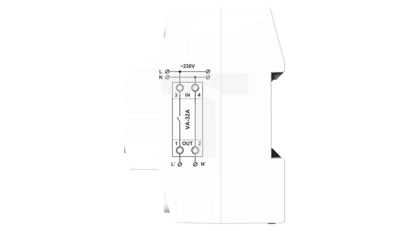Przekaźnik napięciowy z kontrolą prądu DigiTOP VA-32A G3W – DIGITOP ...