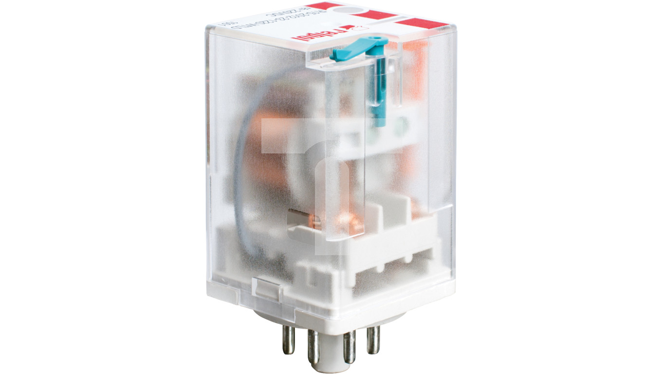 Przekaźnik przemysłowy 2P 220V DC AgNi R15-2012-23-1220-WTLD 804541 ...