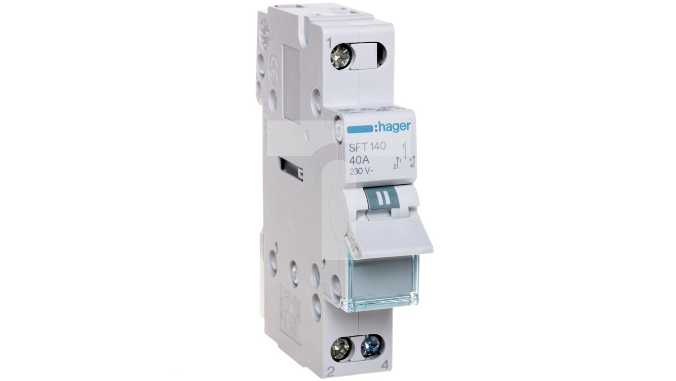 Catastrophe Harness Recycle Przełącznik modułowy I-0-II 40A 1P SFT140 – HAGER POLO | TIM SA