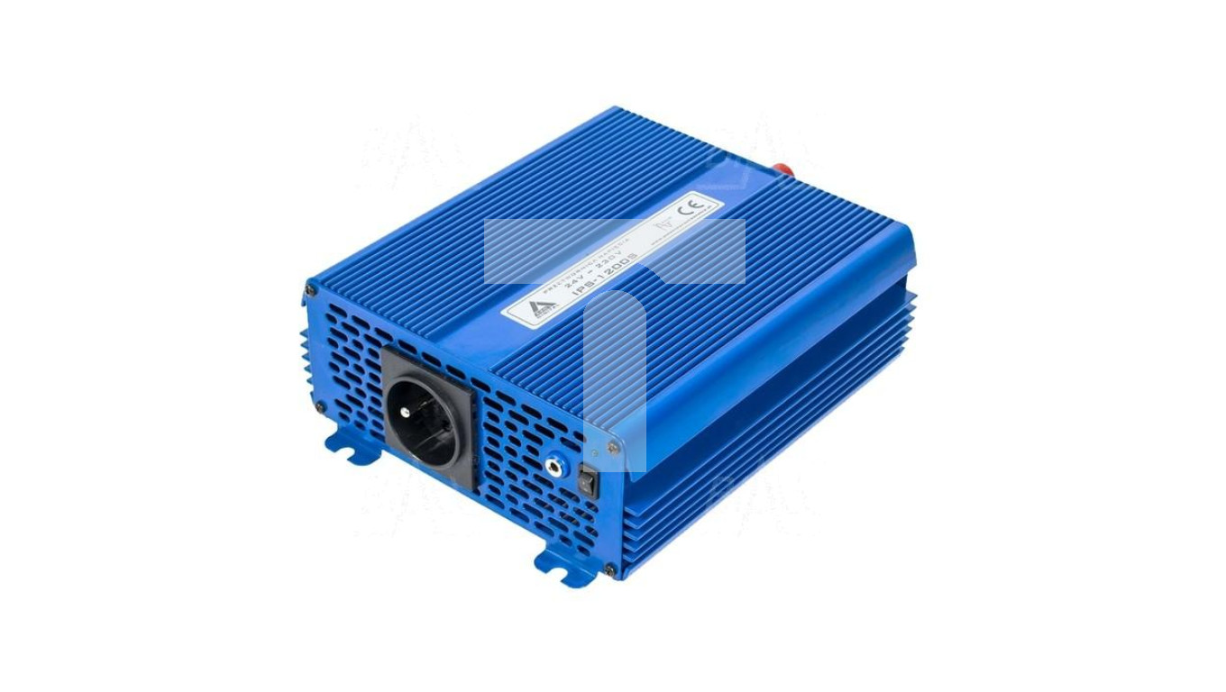 Przetwornica IPS-1200S-2G DC24V AC230V sinus 800W ECO MODE – AZO ...
