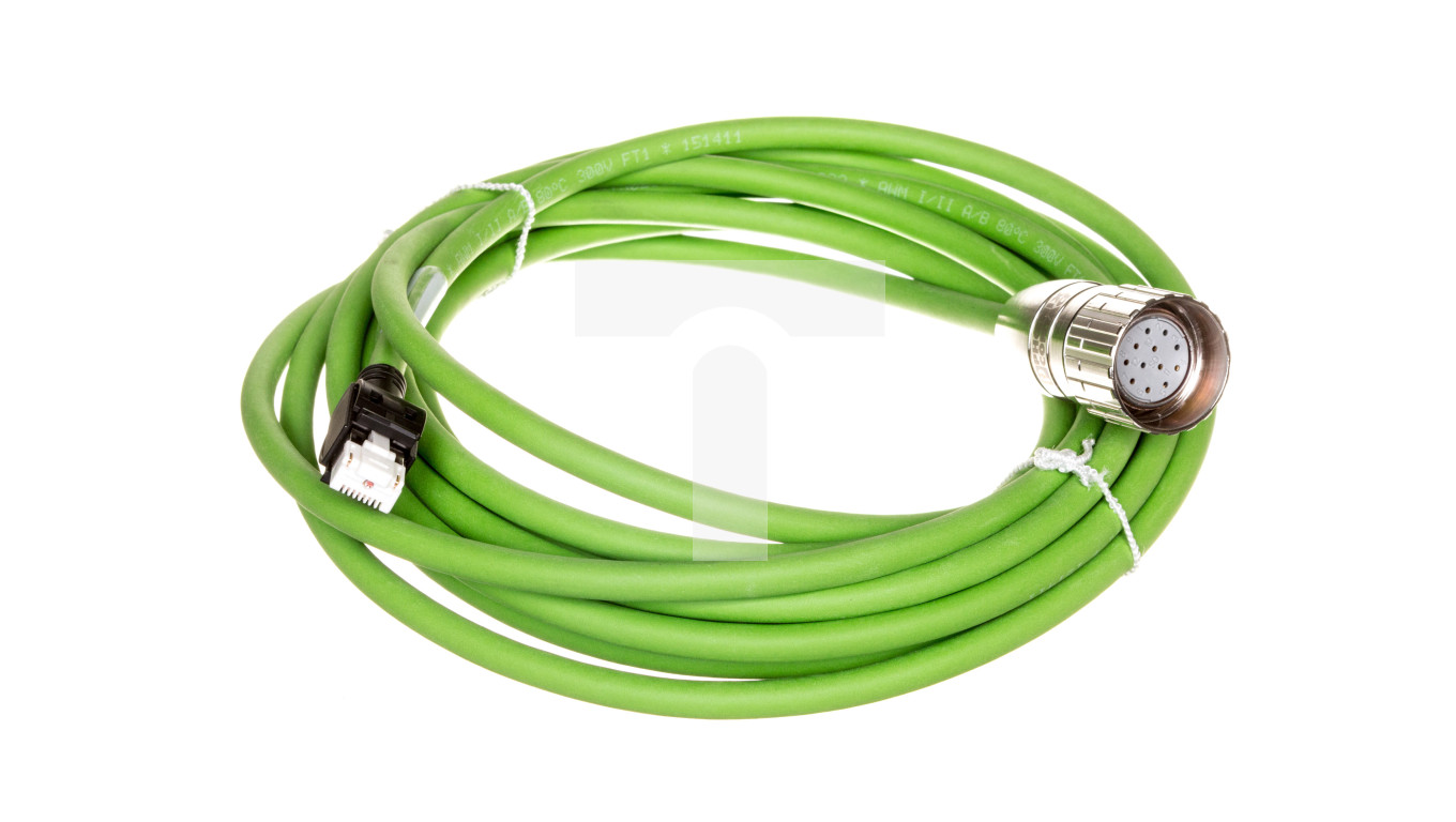 Przewód 3x(2x0,14mm2)+(2x0,34mm2) 5m SinCos LXM32 RJ45/M23 VW3M8102R50