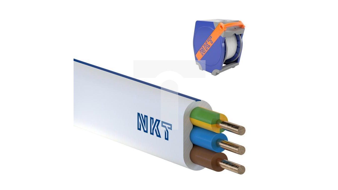 Przewód NKT instal PLUS YDYp 3x1,5 żo 450/750V QADDY 650m
