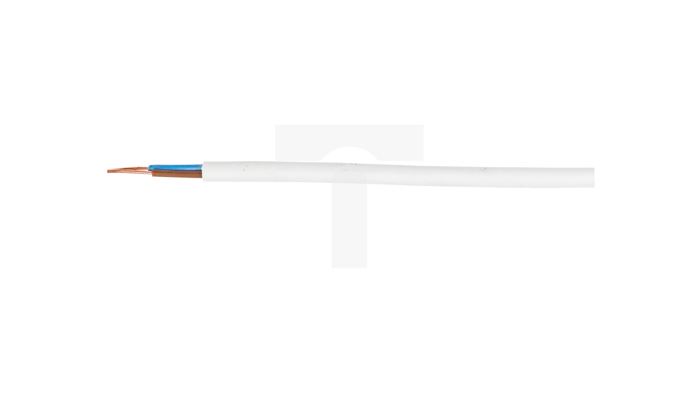 Przewód YDY 2x4 biały 450/750V /100m/