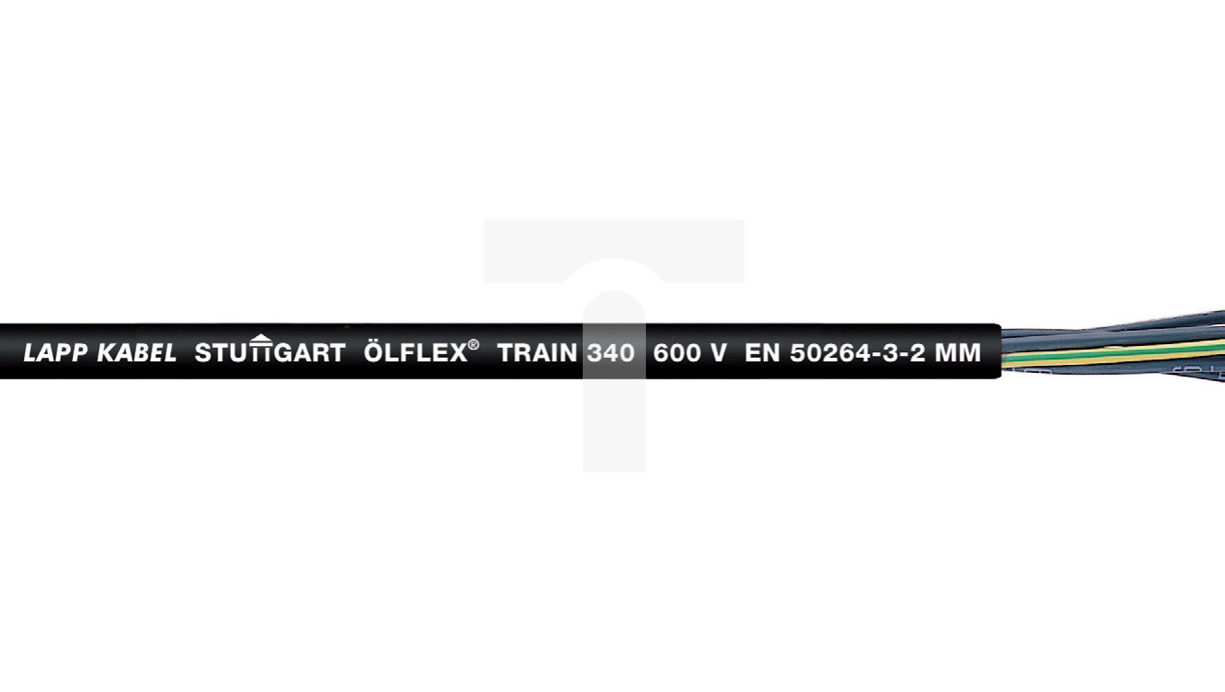 Przewód do pojazdów szynowych OLFLEX TRAIN 340 2x1,5 600V 15340000 /bębnowy/