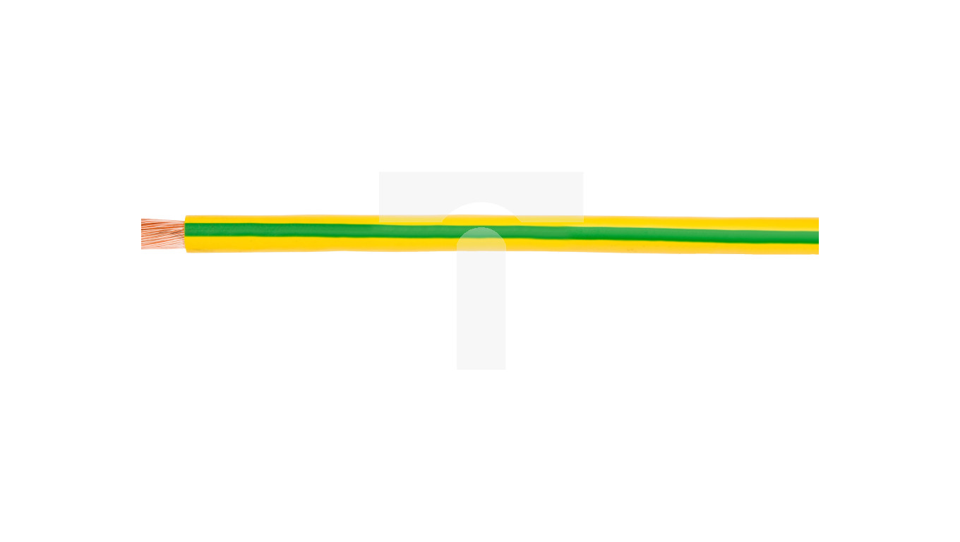 Przewód instalacyjny H07V-K (LgY) 1,5 żółto-zielony /100m/