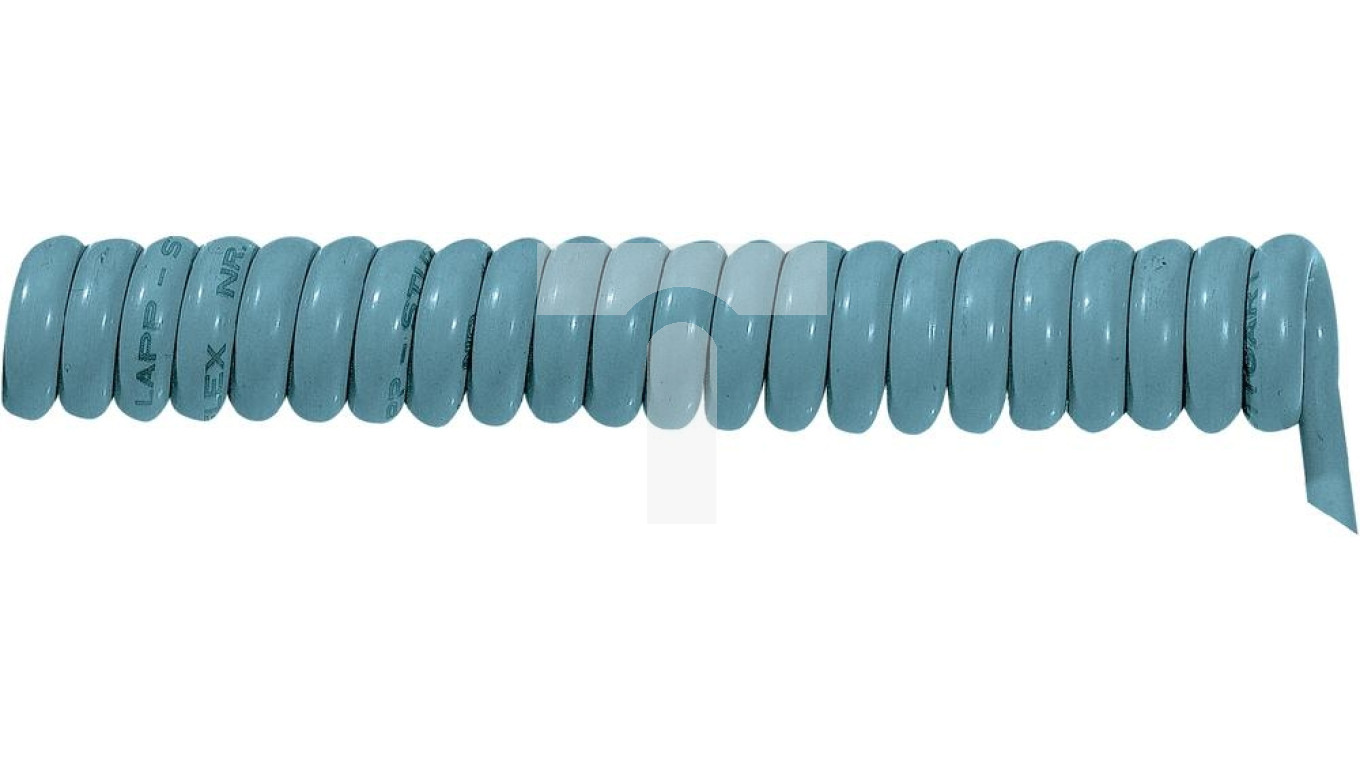 Produktbild von Lapp Kabel Przewód Spiralny ölflex Spiral 400p Pięciożyłowy 0.75mm2 6m/2m Dn6.7mm 300/500v Pvc