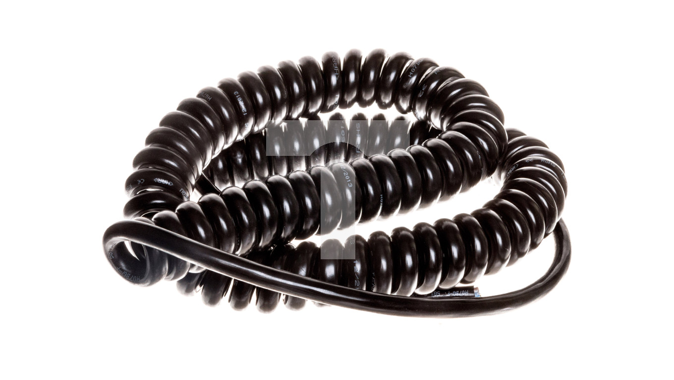LAPP Spiralkabel H07BQ-F 3x1,5 Mm² Schwarz 1500/4500 Mm – Hochwertiges 3-adriges Kabel