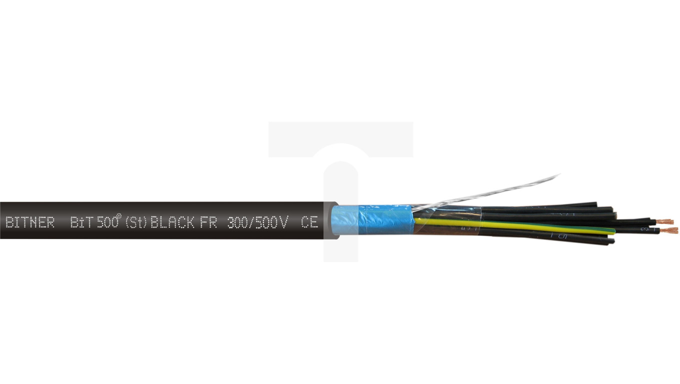 Bit 300 Przewód sterowniczy BiT 500 (St) BLACK FR 300/500V 16x2x1 SB2594 ...