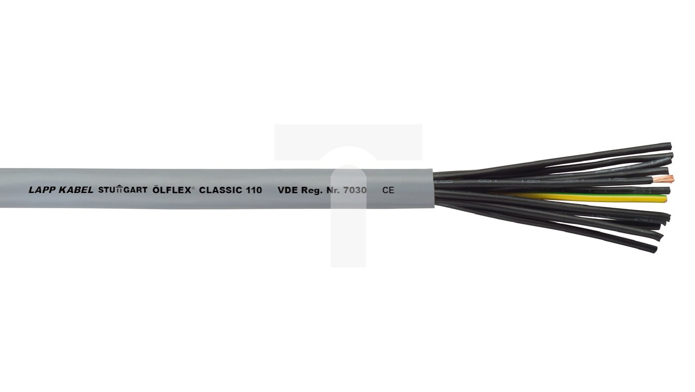 Lapp Kabel ÖLFLEX CLASSIC 110 – Steuerleitung 7x0,75 Mm², 100 Meter, Grau