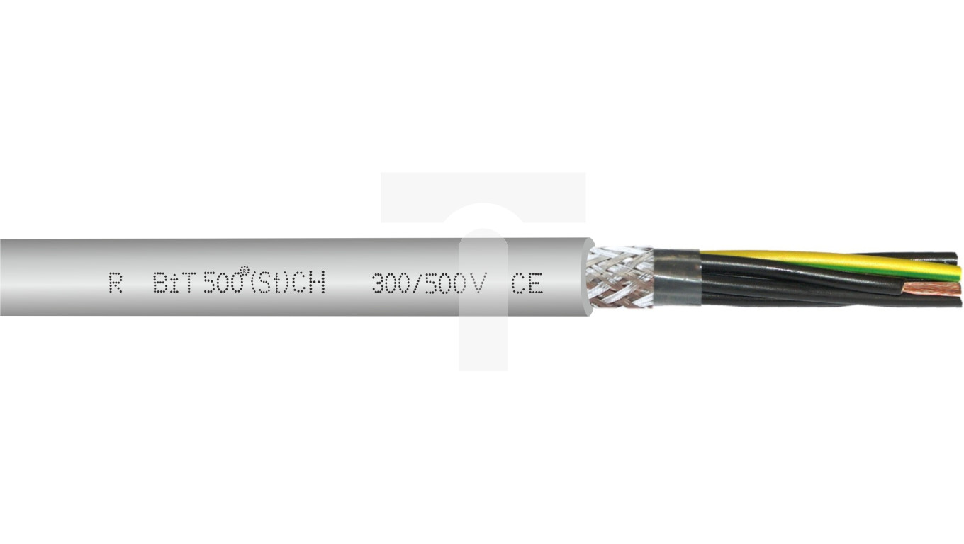 Bit 300 Przewód sterowniczy bezhalogenowy BiT 500 (St) CH 300/500V 4x0,75 B2ca ...
