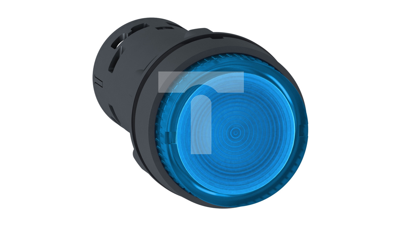 Przycisk podświetlany LED z samopowrotem 1Z niebieski XB7NW36B1