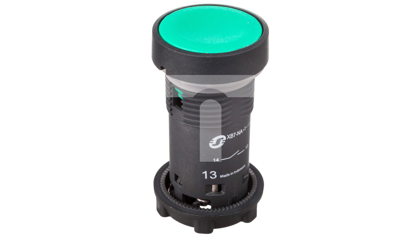 Przycisk sterowniczy 22mm zielony z samopowrotem 1Z XB7NA31 – Schneider ...