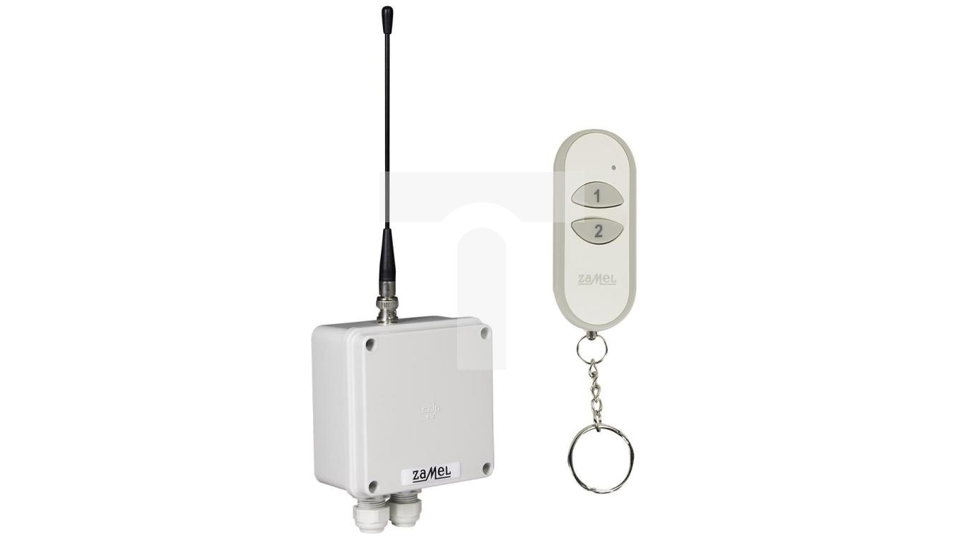 Draadloze Schakelaars Voor In Huis Draadloze Schakelaarset - 2 Zenders 1 Ontvanger, 50 M Bereik, RF433, Geen Bedrading Nodig Draadloze Schakelaar Buiten