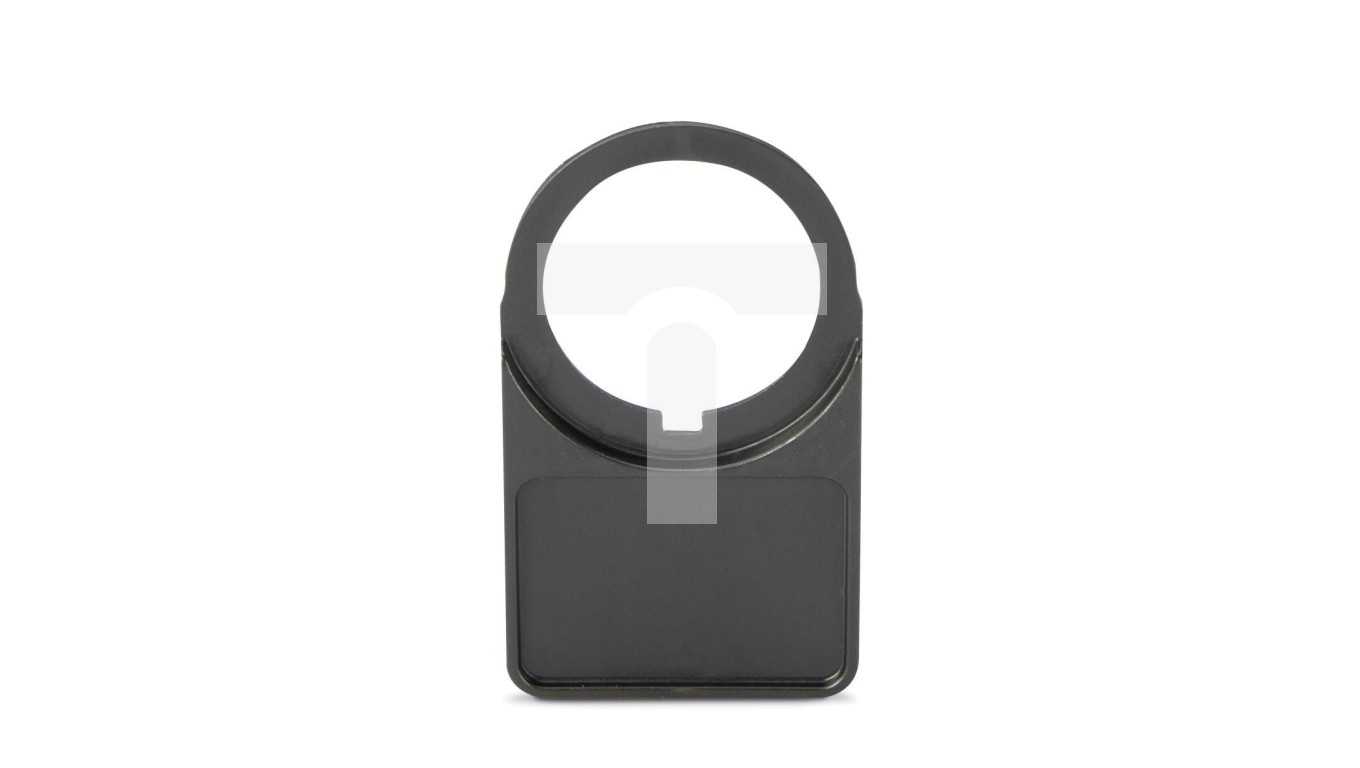 Ramki uniwersalne do przycisków 27 x 19 mm czarne 210 853 /100szt