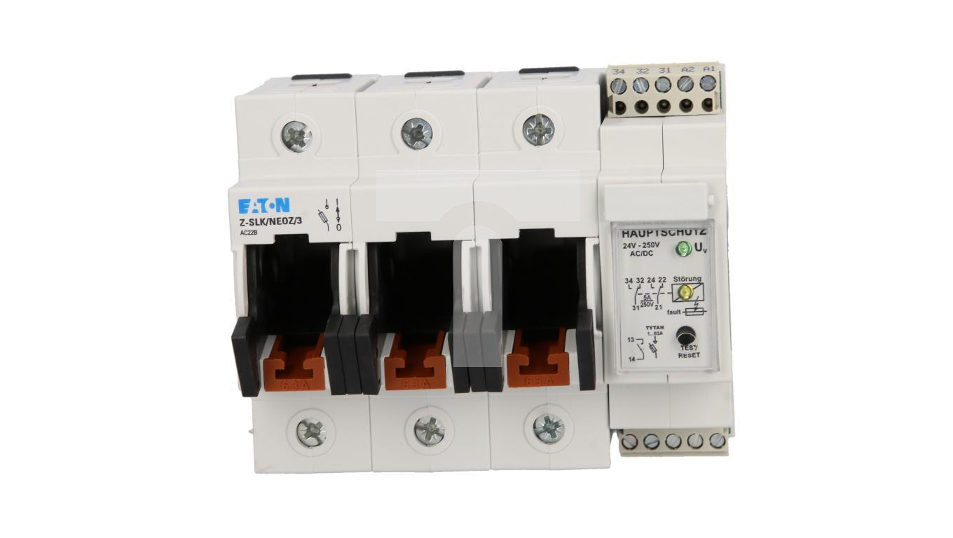 Rozłącznik bezpiecznikowy 3P 63A D02 Z-SLK/NEOZ/3 248240 – EATON | TIM SA