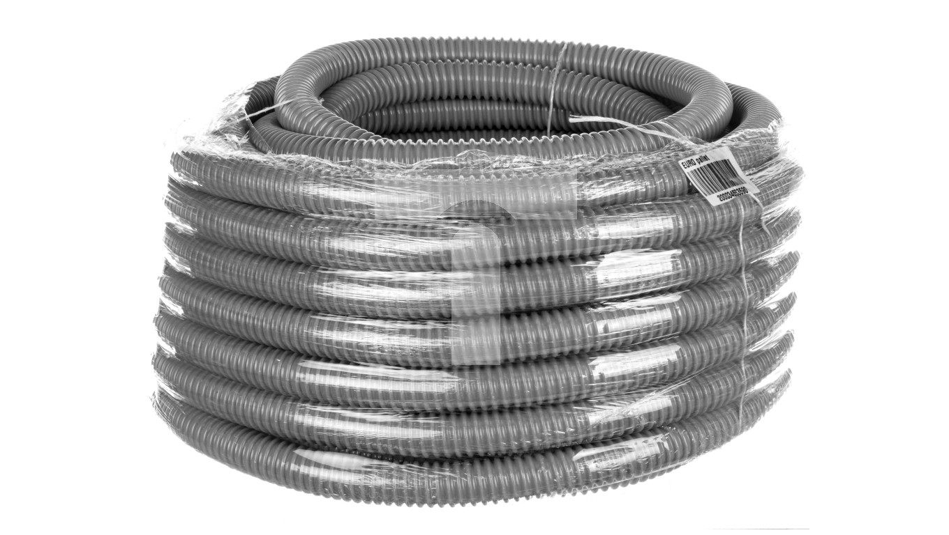 Rura ochronna karbowana PVC SILVYN EL 25x30,5 ciemnoszara 61747400 /30m ...