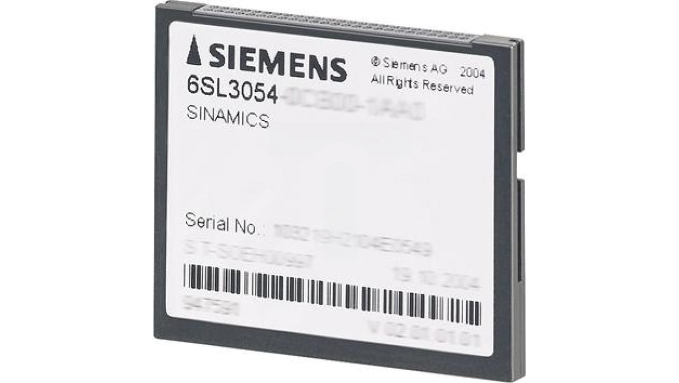 SINAMICS S120 COMPACTFLASH CARD W/O 6SL30540FB001BA0 SIEMENS TIM SA