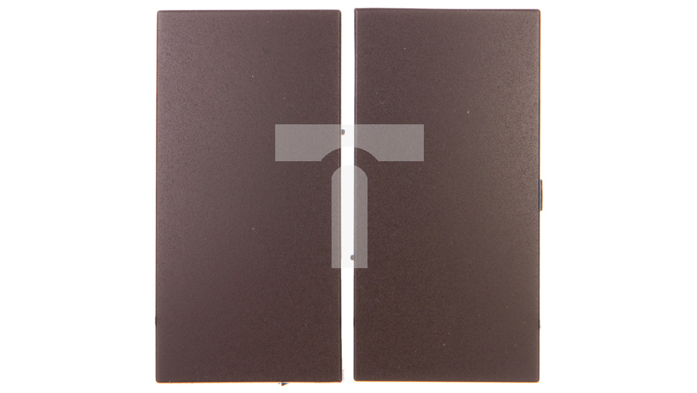 Simon 54 Double rocker for SW7/2XM and SW6P1M brown matt DKW9/46 /T2UK