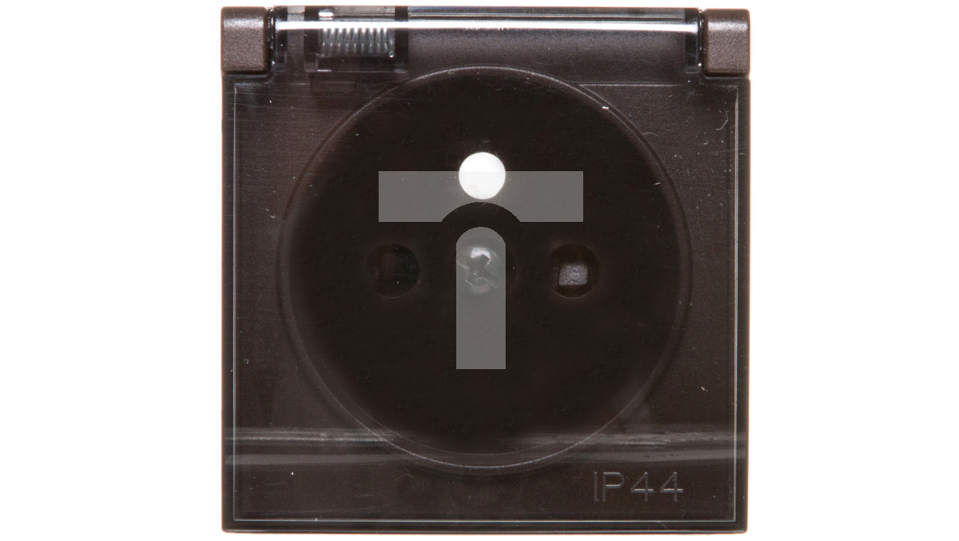 Simon 54 Socket cover for the IP44 version with shutters and a transparen /T2UK