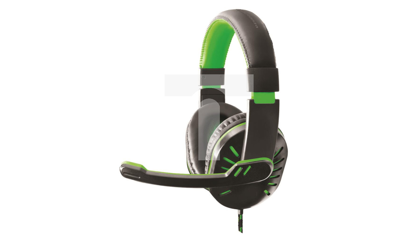 Słuchawki Esperanza CROW EGH330G (kolor czarno-zielony)