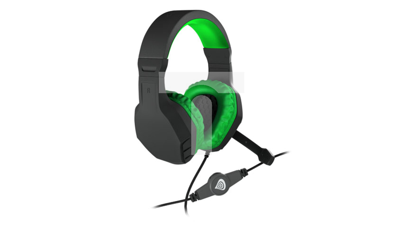 Genesis Argon 200 Gaming Kopfhörer Mit Mikrofon – 3,5 Mm Klinke, Lautstärkeregler, Blau