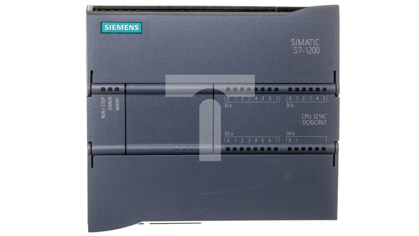 Sterownik PLC SIMATIC S7-1200 CPU 1214C DC/DC/relay 14DI 10DO 2AI 100KB ...