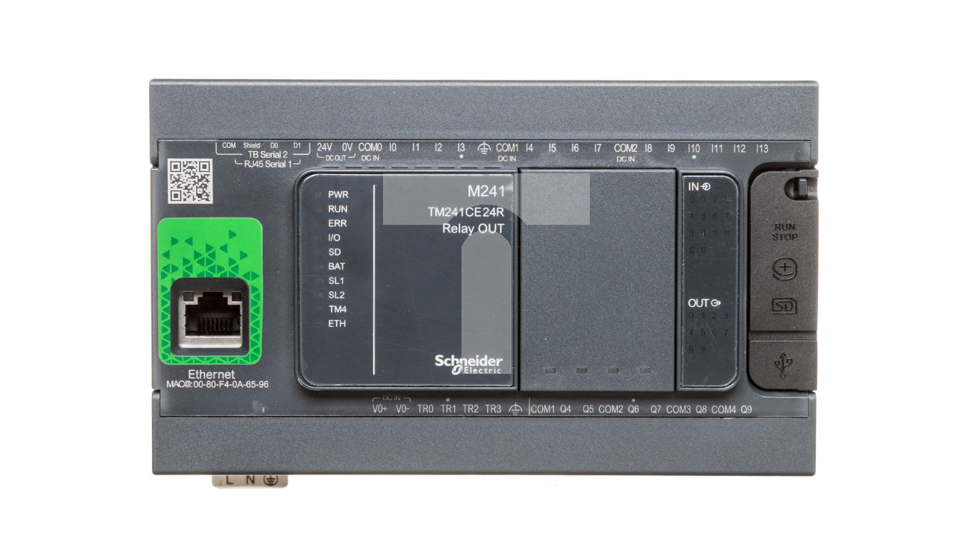 Sterownik programowalny 24 I/O przekaźnikowych Modicon M241