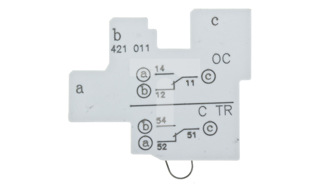 Styk pomocniczy lub alarmowy 1P do DPX3 CTR-OC 421011