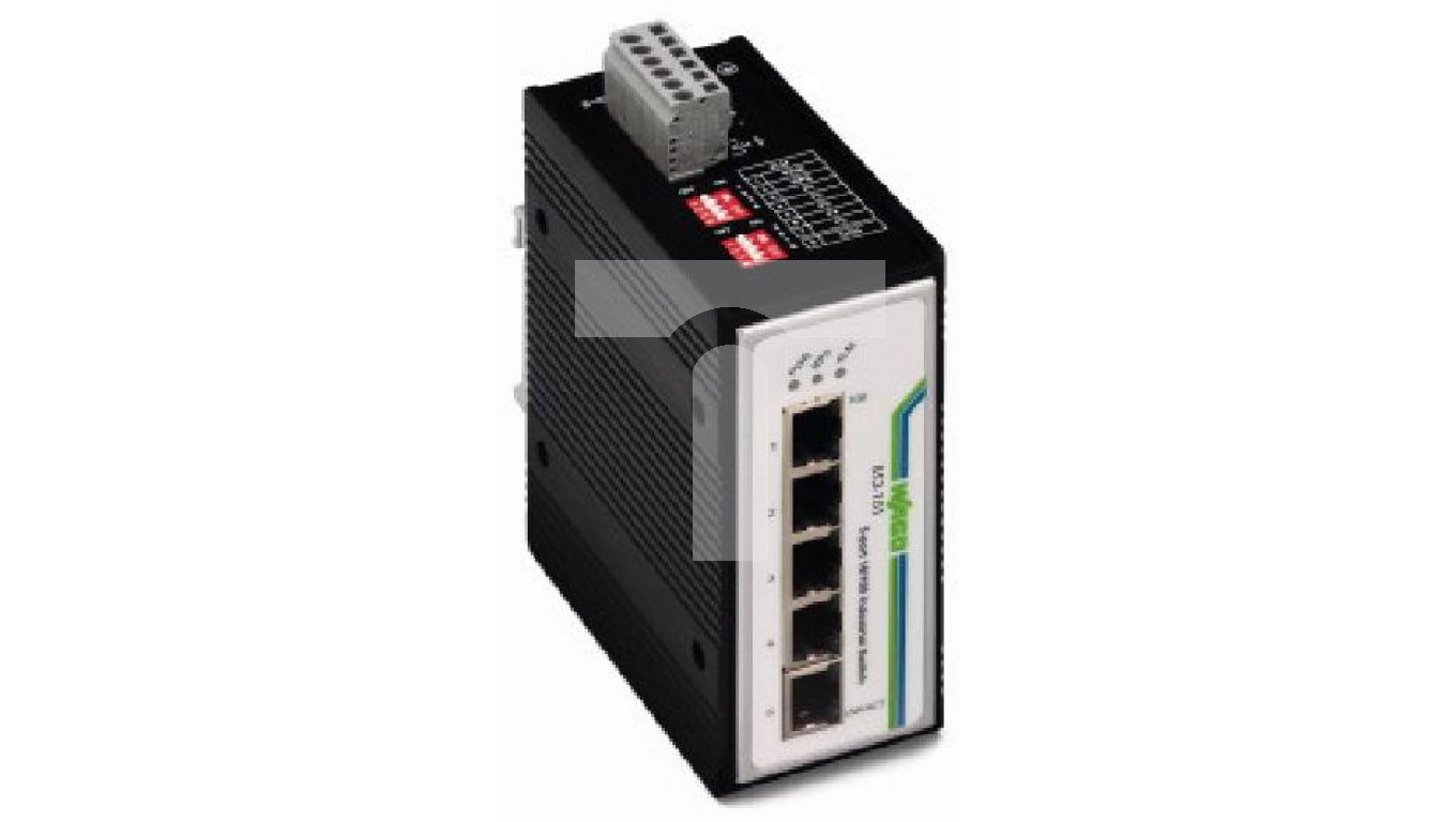 Switch przemysłowy 5 portów 100BASETX 852-101