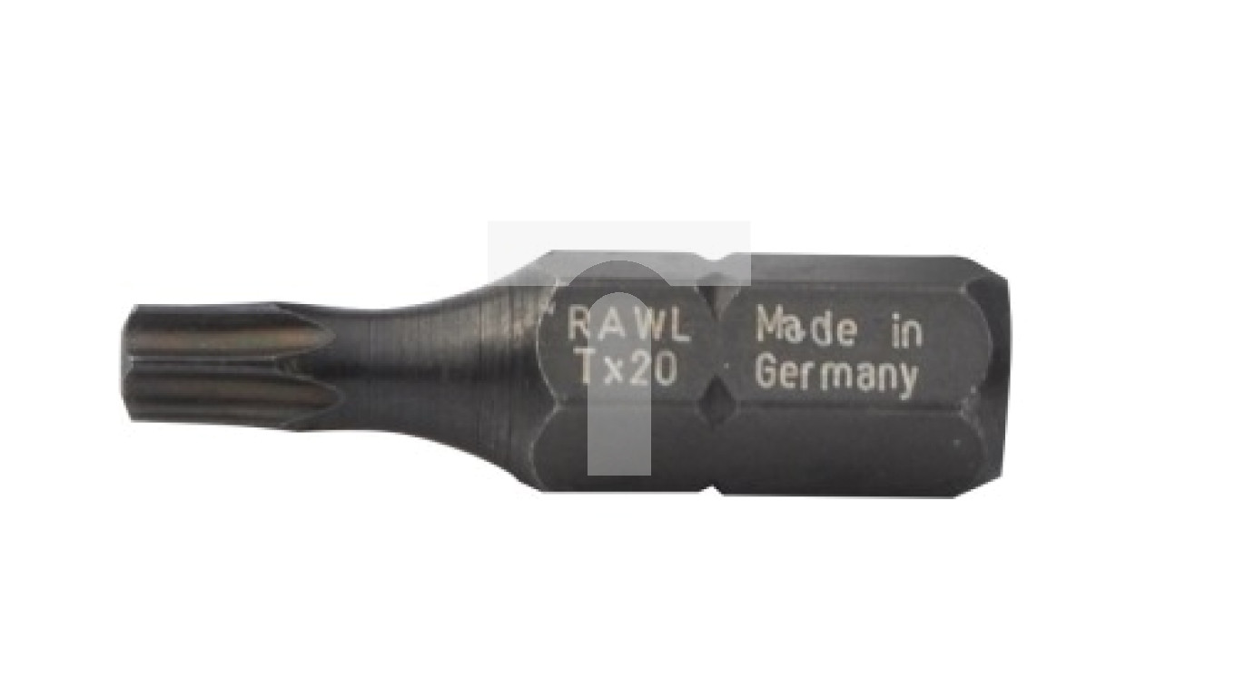 T40 25MM GROT UDAROWY TORX40 20SZT/OP RT-IBIT-T40/25 1 szt. – RAWLPLUG ...