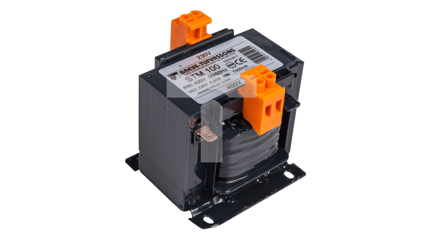 Transformator 1-fazowy separacyjny STM 100 400/230V 0,43A, Ta 40, 16252 ...