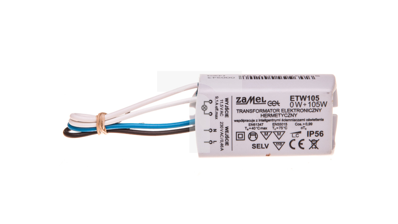 Transformateur électronique 230/11,5V 0-210W ETZ210 LDX10000040 /T2FR