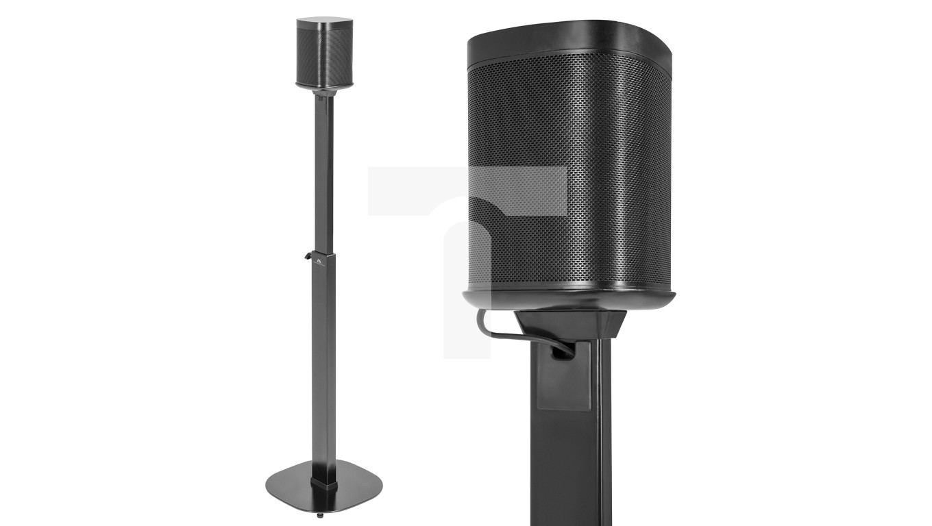Maclean MC-940 Speaker Floor Stand Compatible with Sonos One and One SL